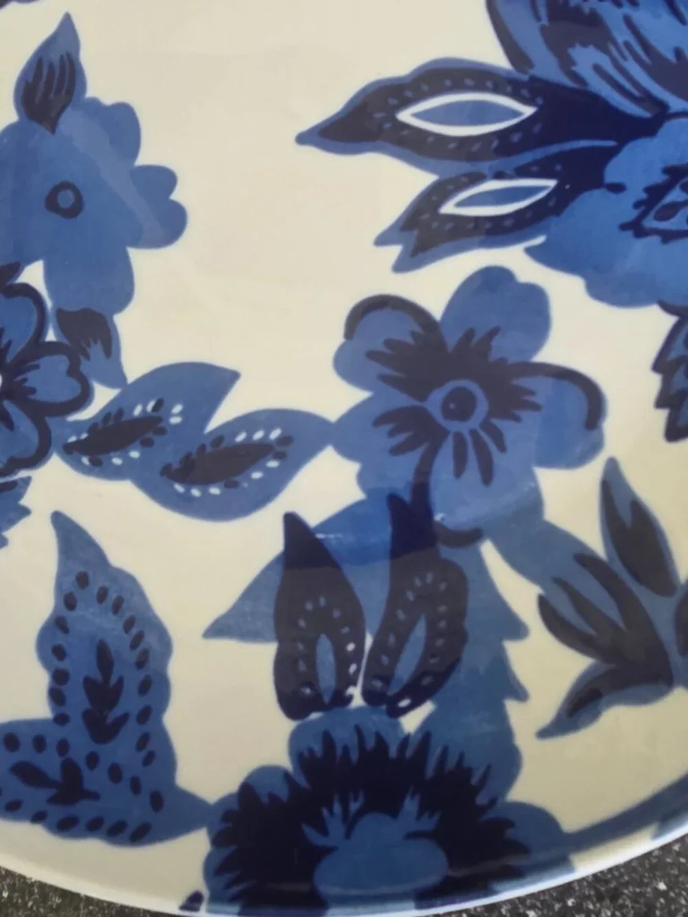 Royal Norfolk Blue Floral Dinner Plate 10.5 Inch Greenbrier International